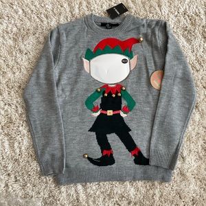 Elf Graphic Sweater